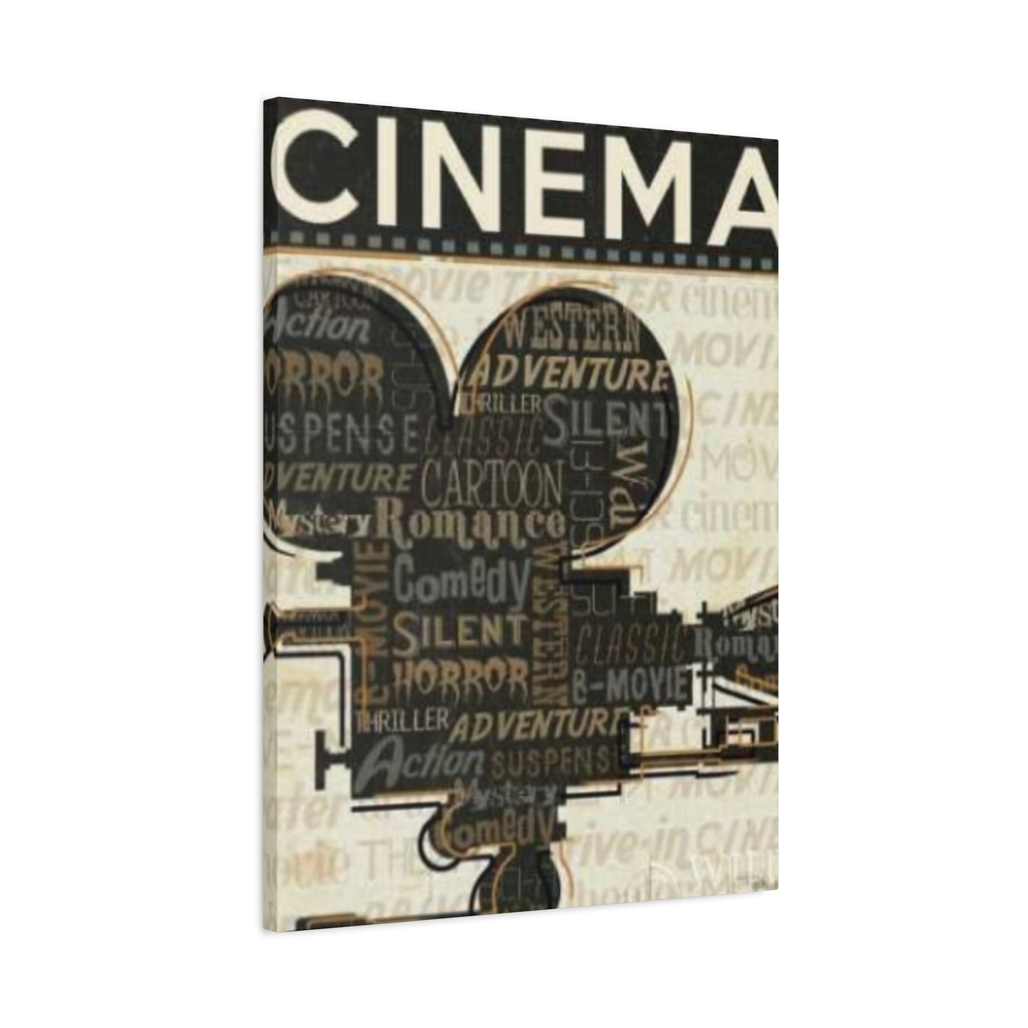 Cinema Genres Wall Art & Canvas Prints