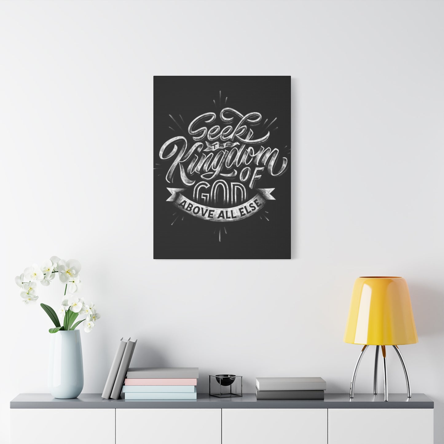 Kingdom Chalkboard Wall Art & Canvas Prints