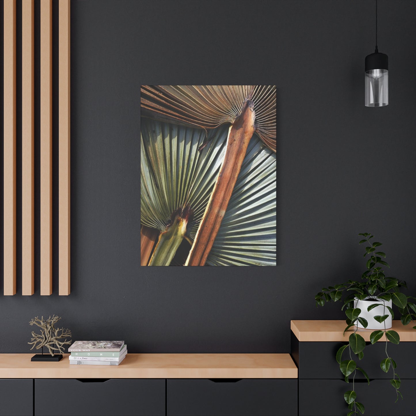 Palm Tree Leaves Close Up Wall Art & Canvas Prints