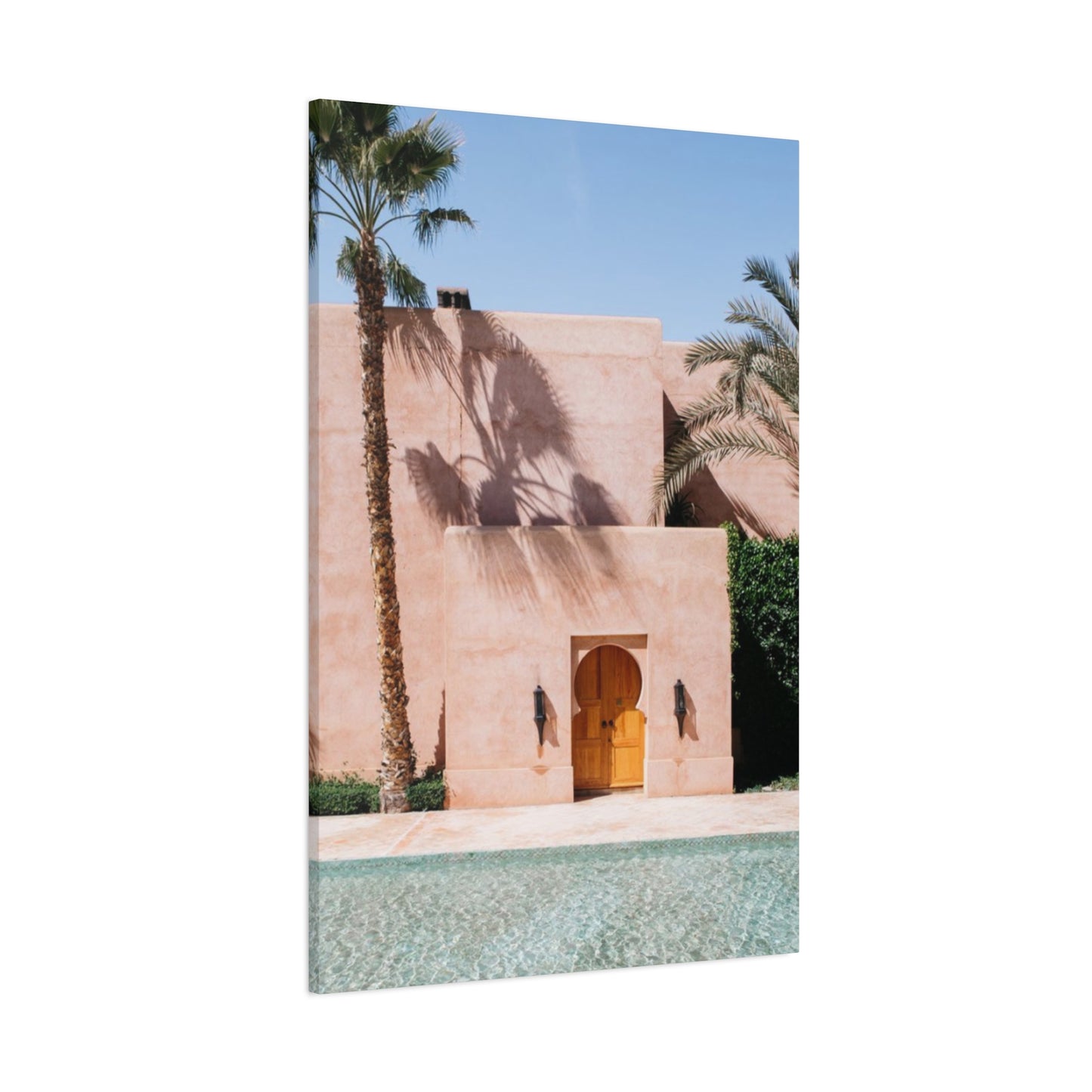 Sunshine On Architecture Of Moroccan Wall Art & Canvas Prints