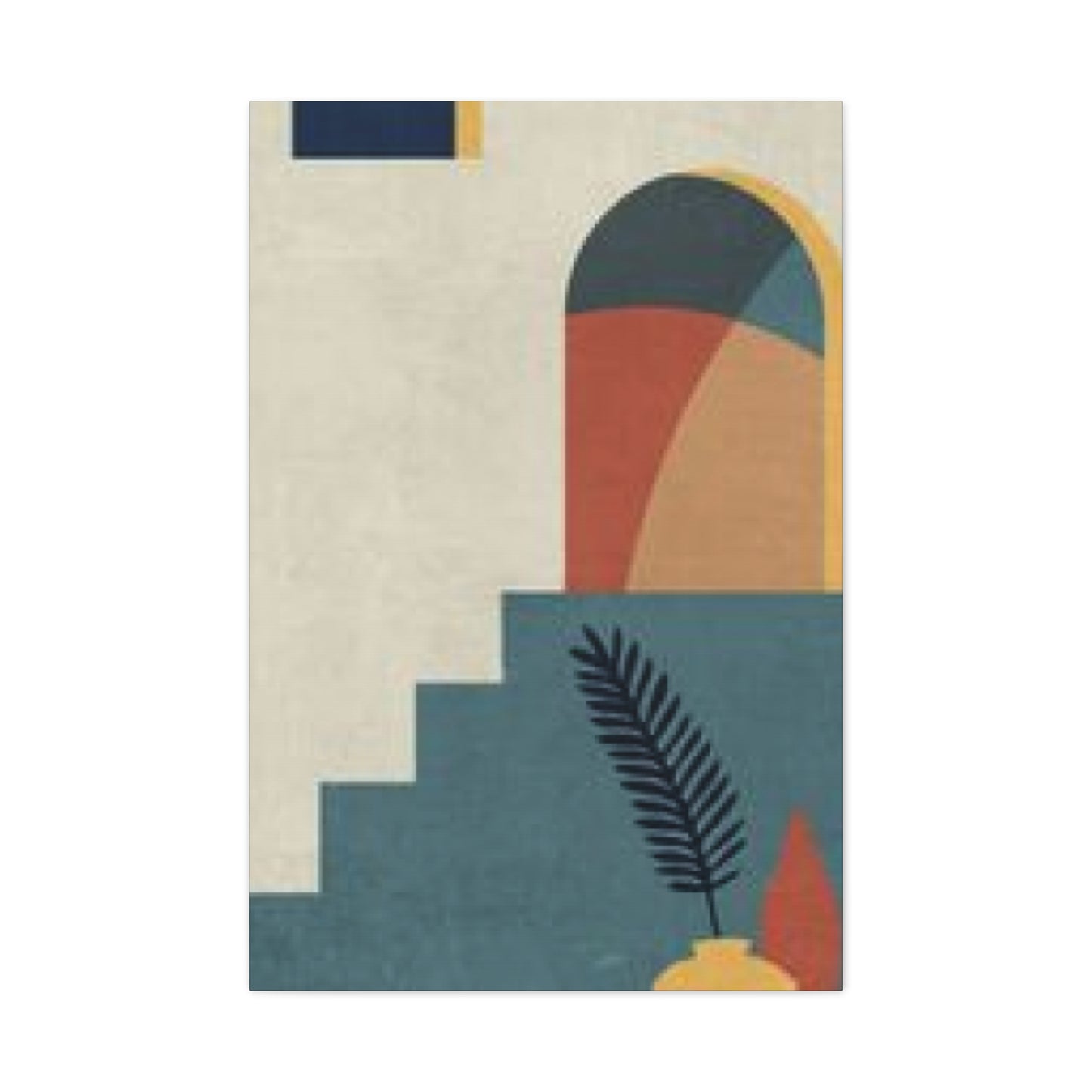 Moroccan Stair Design Moroccan Wall Art & Canvas Prints