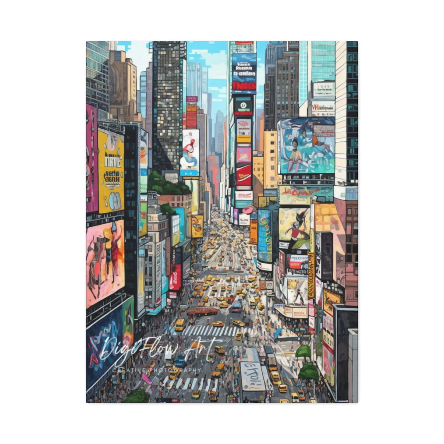 Time Square New York City Wall Art & Canvas Prints