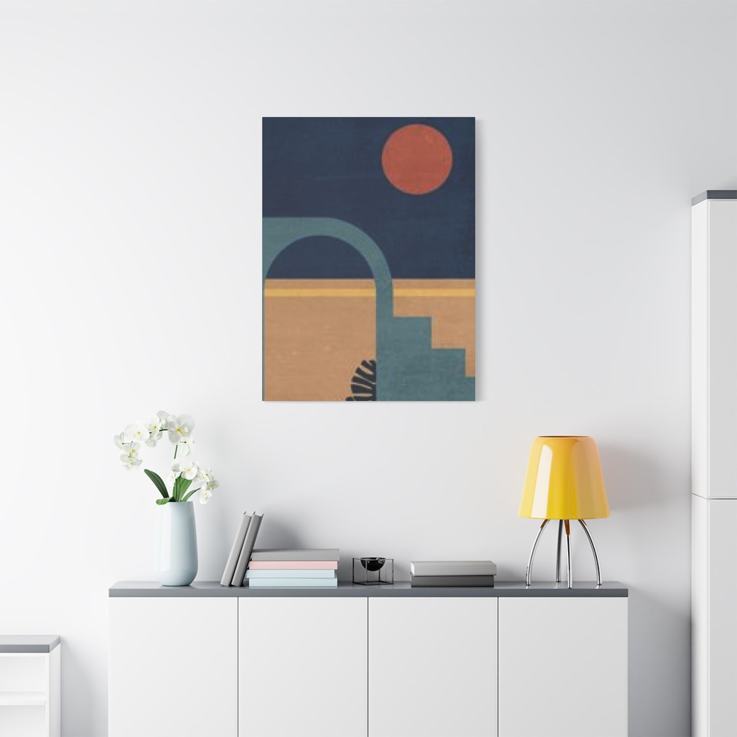 Sunset in the City Moroccan Wall Art & Canvas Prints