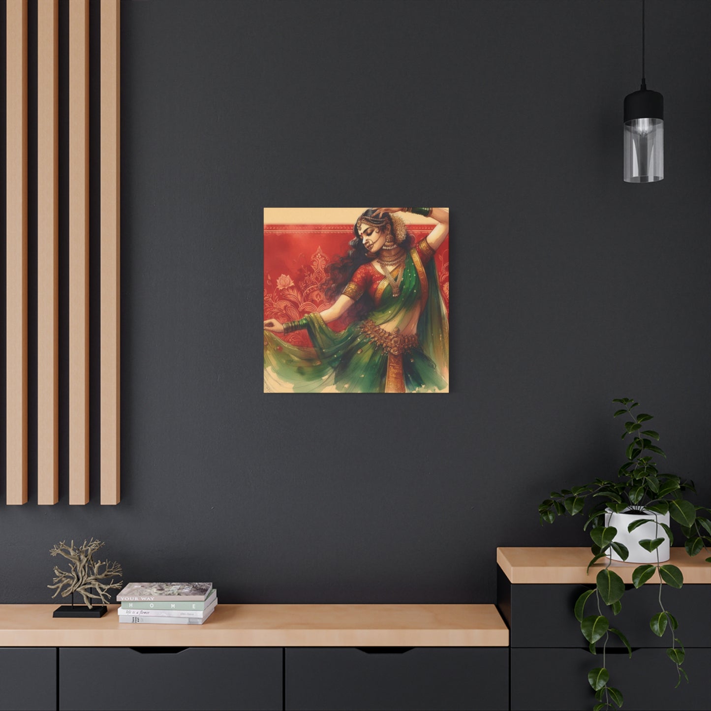 Indian Women Dancing Wall Art & Canvas Prints