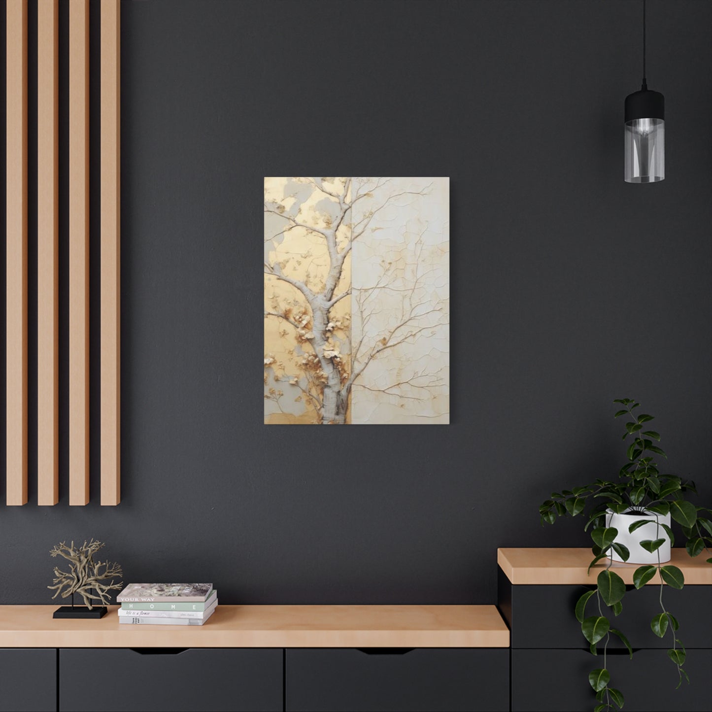 Golden Stem Wall Art & Canvas Prints