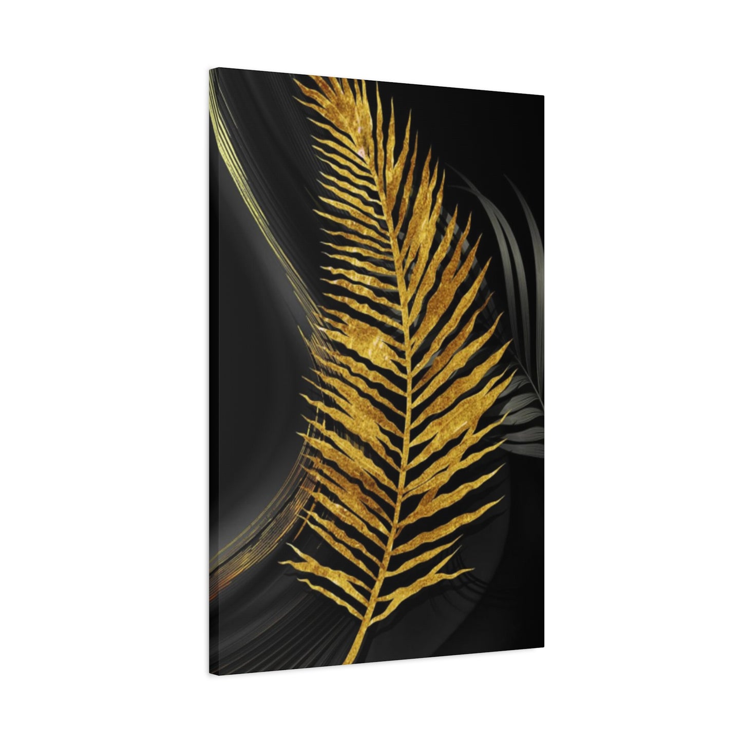 Golden Leaf Art Wall Art & Canvas Prints