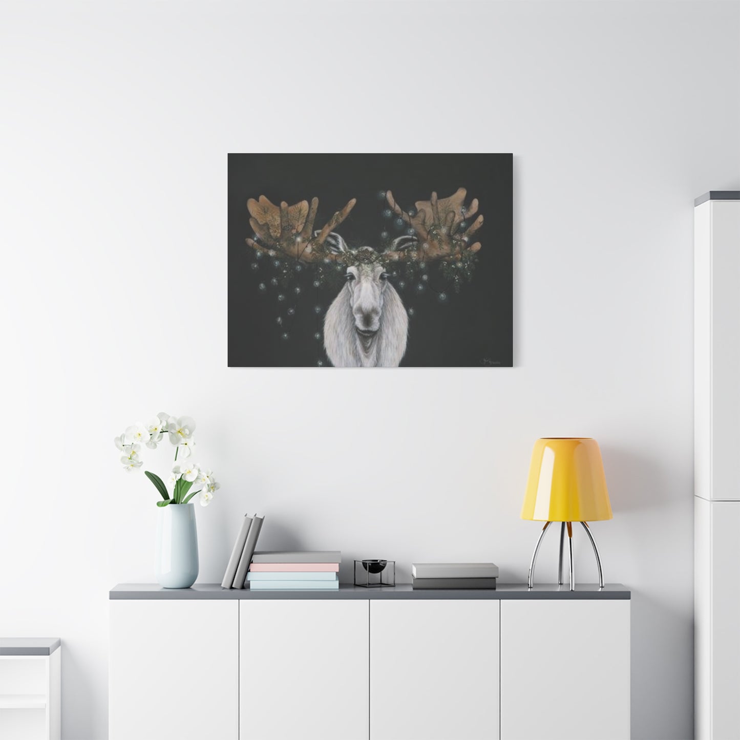 Reindeer Decorated Wall Art & Canvas Prints