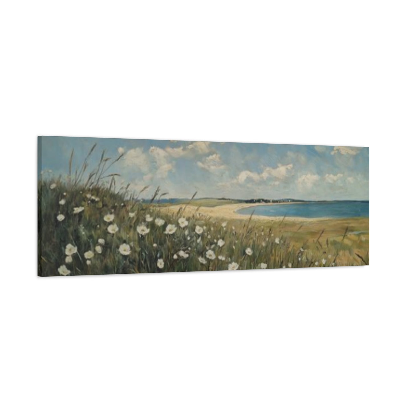 Flower On Beach Panoramas Wall Art & Canvas Prints