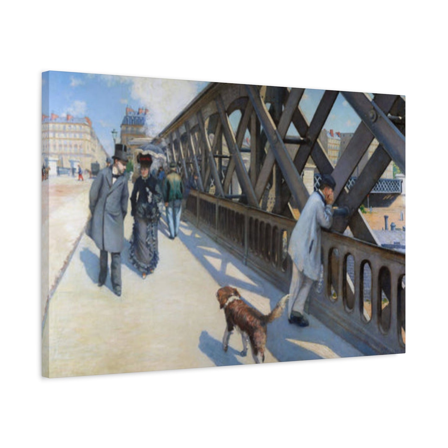 Gustav Iron Bridge Painting Wall Art & Canvas Prints