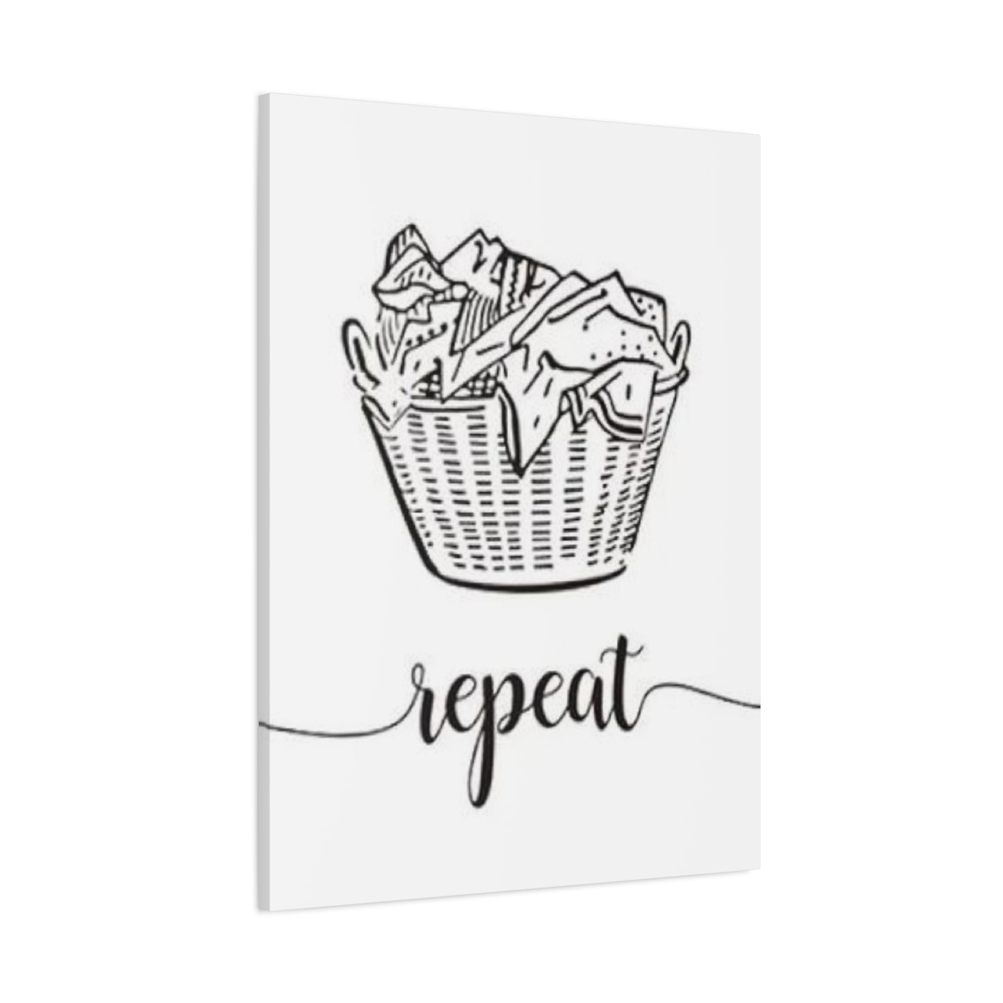 Repeat Poster Laundry Wall Art & Canvas Prints