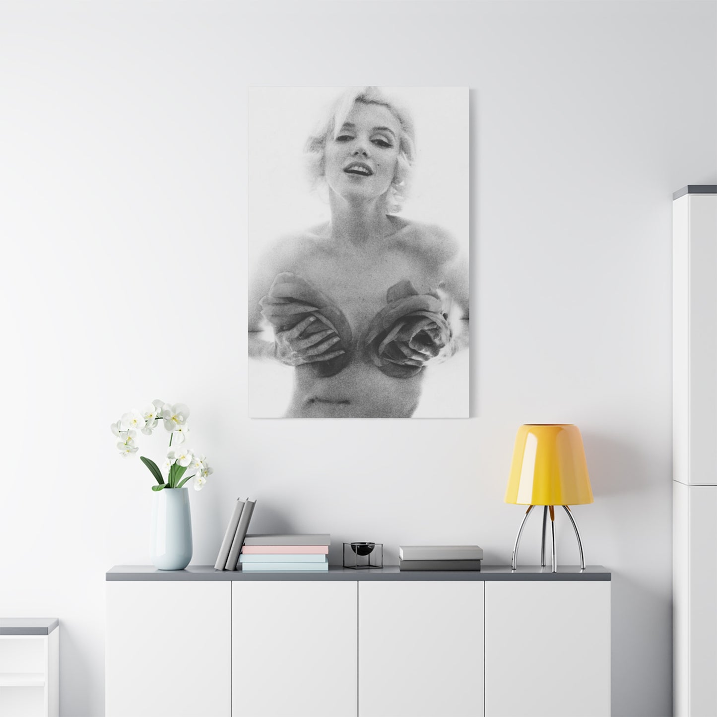 Beautiful Marilyn Monroe Naked Photo Wall Art & Canvas Prints