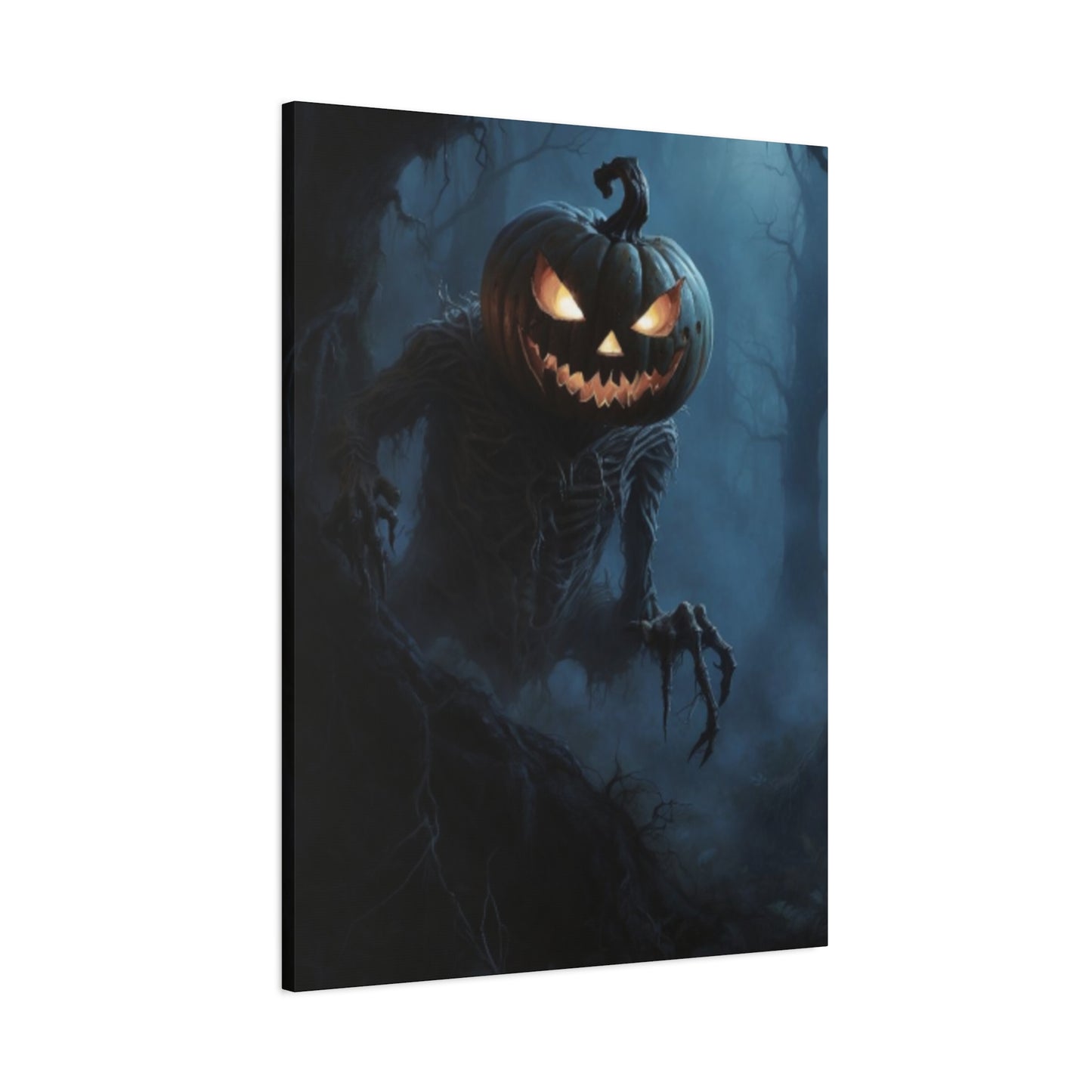 Halloween Scary Painting Wall Art & Canvas Prints