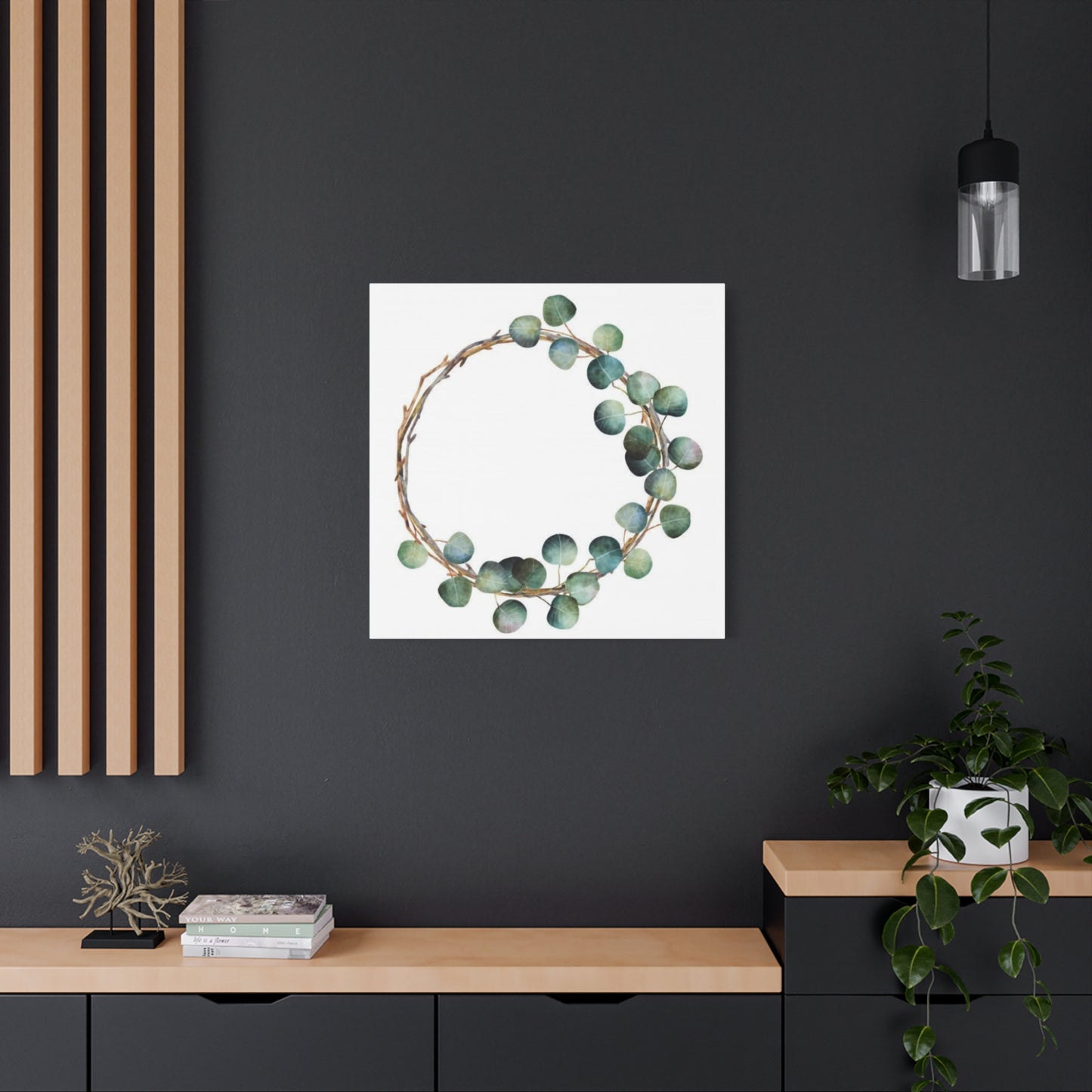 Leaves of Eucalyptus Ring Wall Art & Canvas Prints