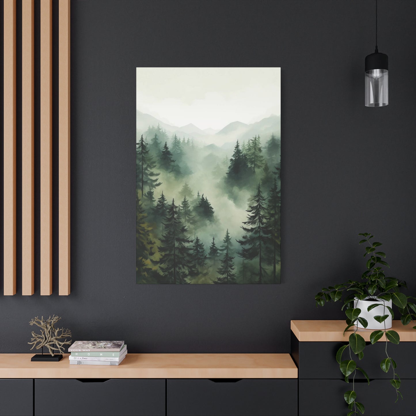 Foggy Forest Wall Art & Canvas Prints