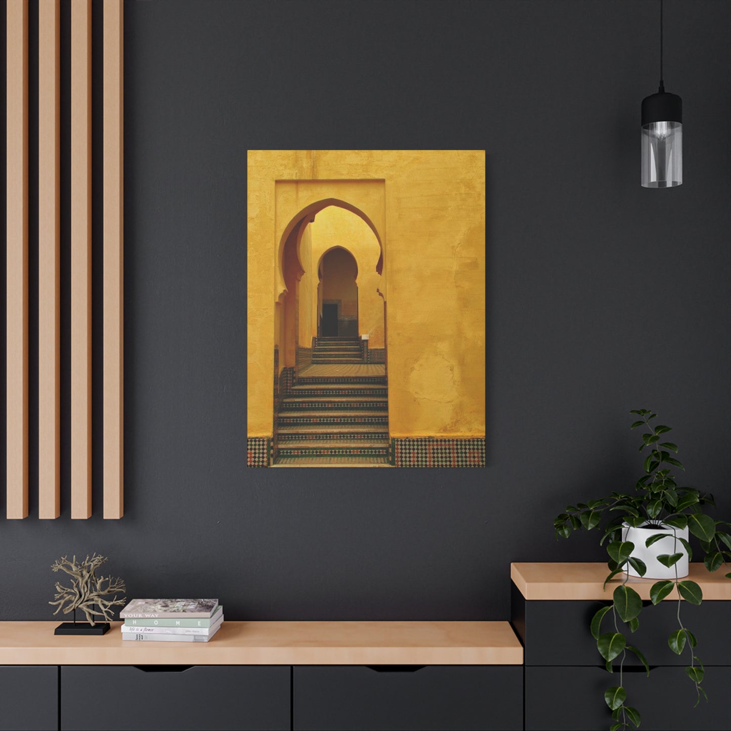 Door Passage Architecture Moroccan Wall Art & Canvas Prints