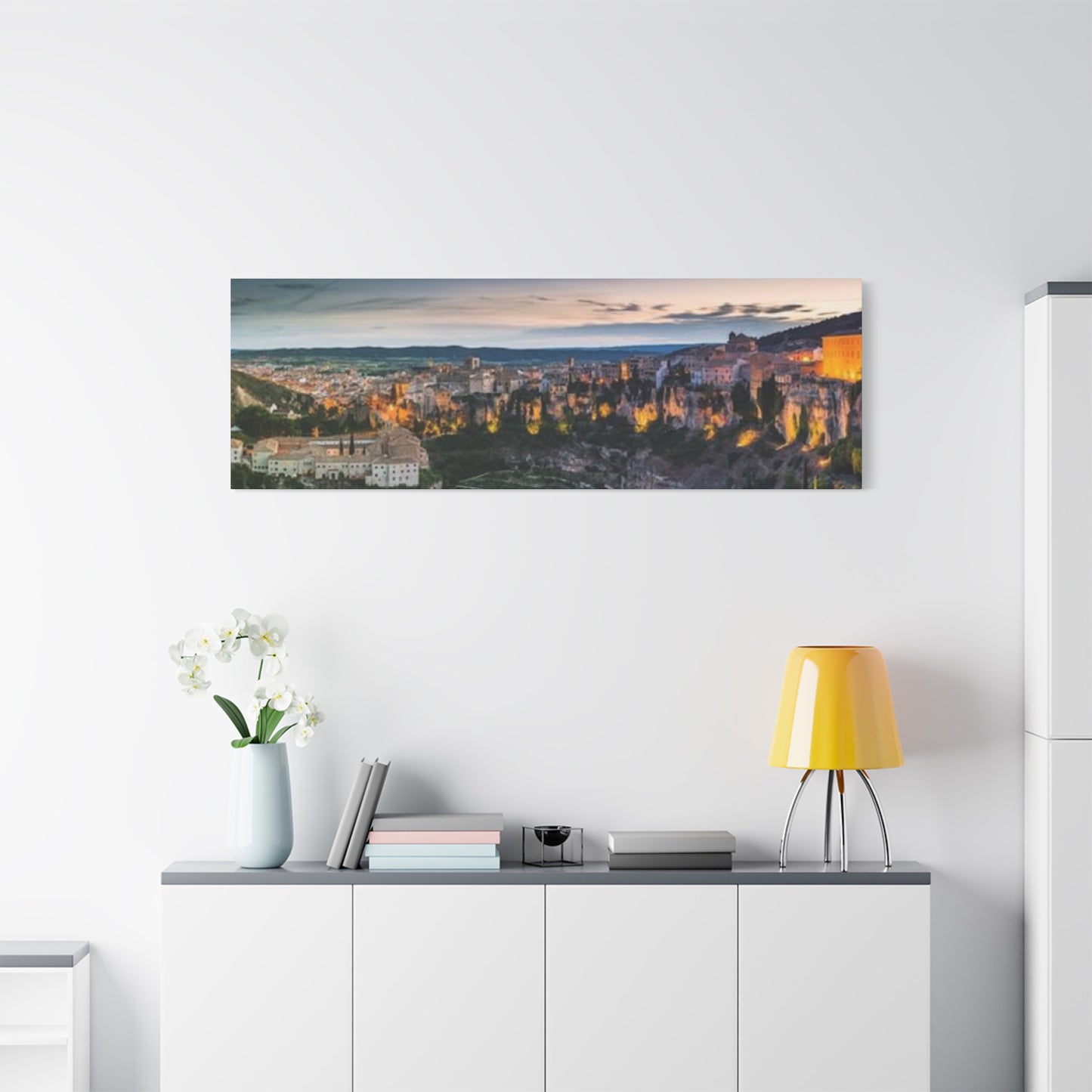 Cityscape From Mountain View Panoramas Wall Art & Canvas Prints