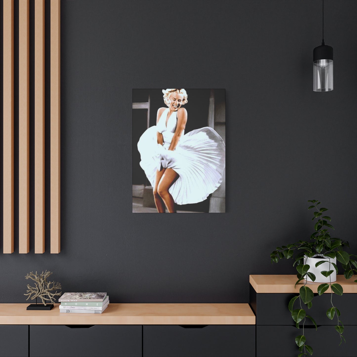 Beautiful Marilyn Monroe Dress Photo Wall Art & Canvas Prints