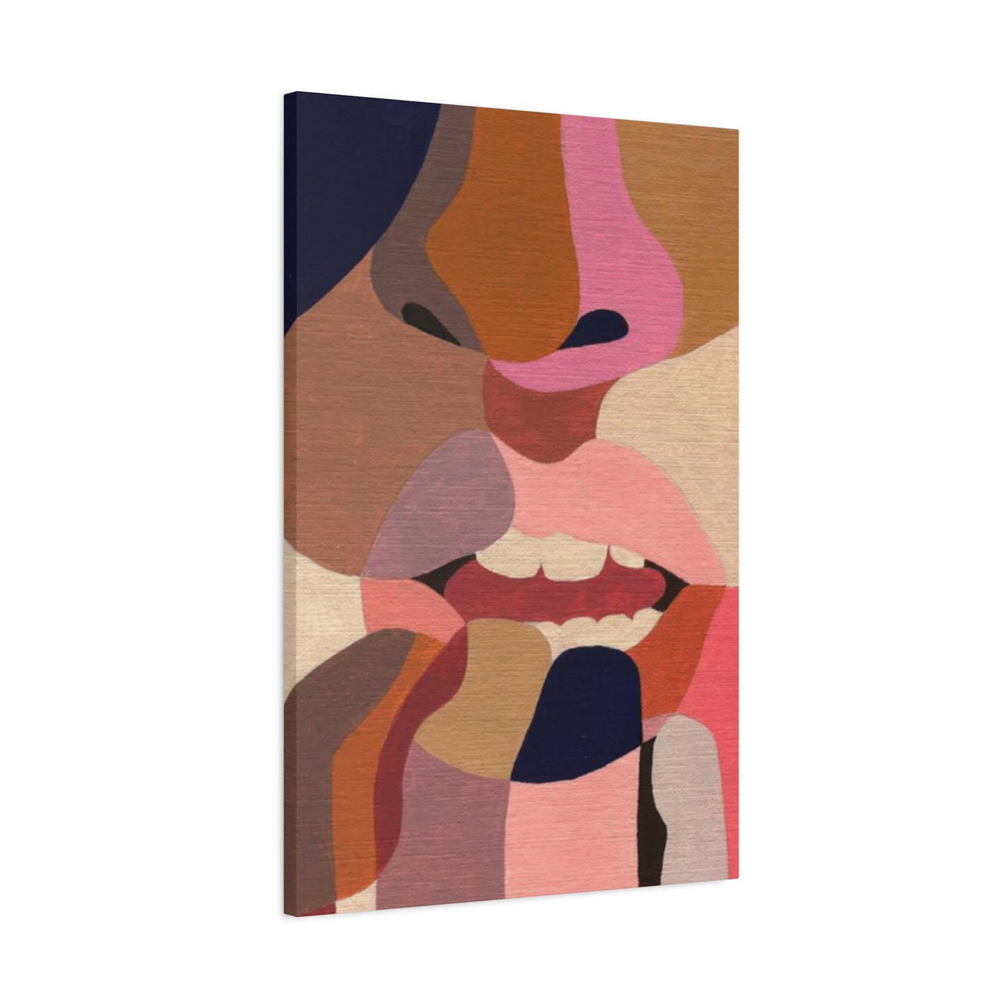 Lips Abstract Painting Wall Art & Canvas Prints