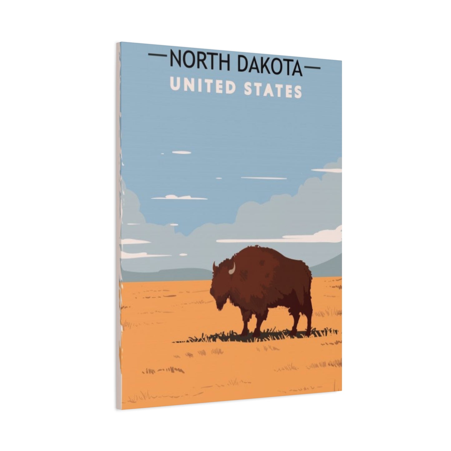 North Dakota The National Park Wall Art & Canvas Prints