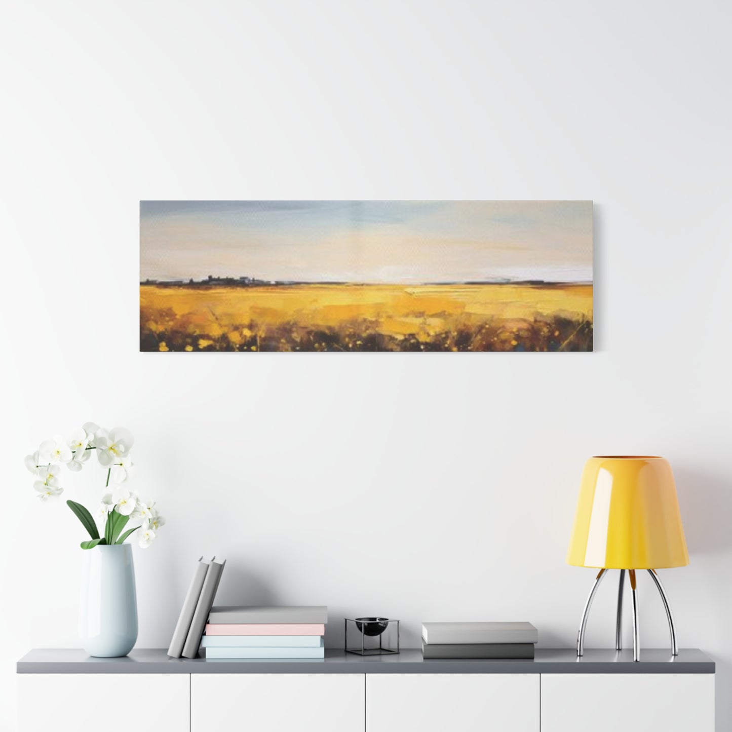 Golden Savanna Grassland Panoramas Wall Art & Canvas Prints