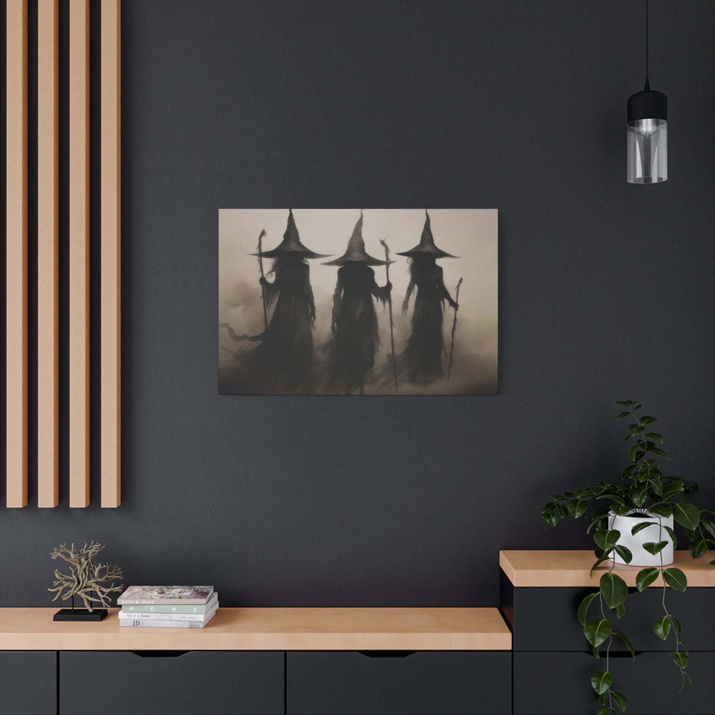 Three Witches Painting Wall Art & Canvas Prints