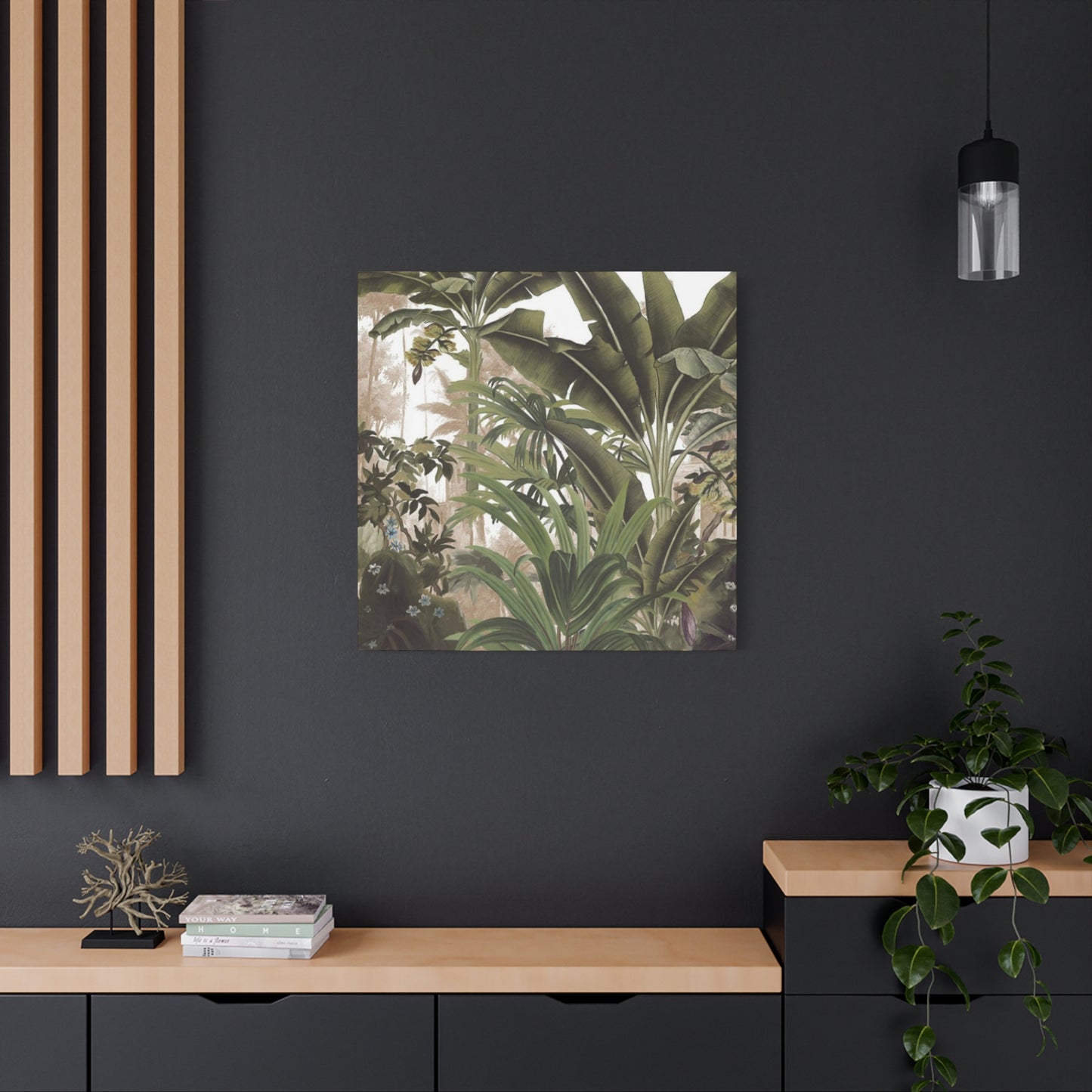 Wildlife Palm Tree Leaves Wall Art & Canvas Prints