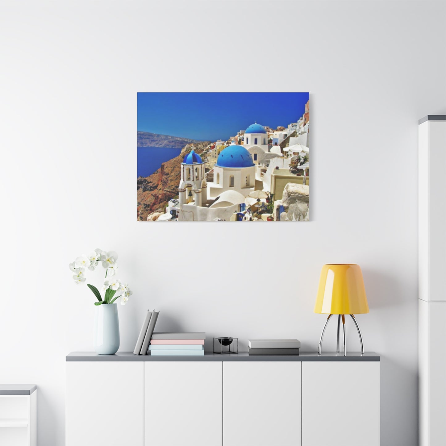 Greece Sky View Wall Art & Canvas Prints