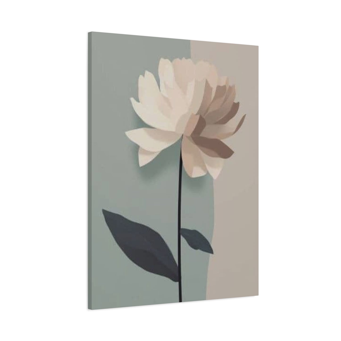 Creamy Flower Entryway Wall Art & Canvas Prints