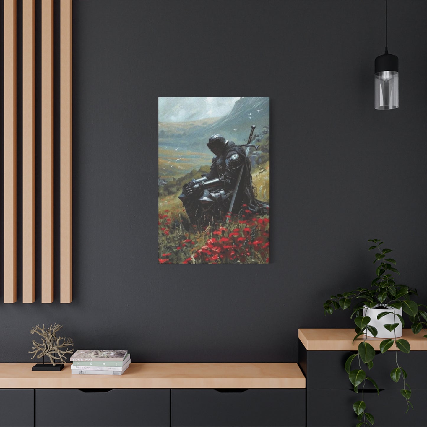 Alone Warrior Wall Art & Canvas Prints