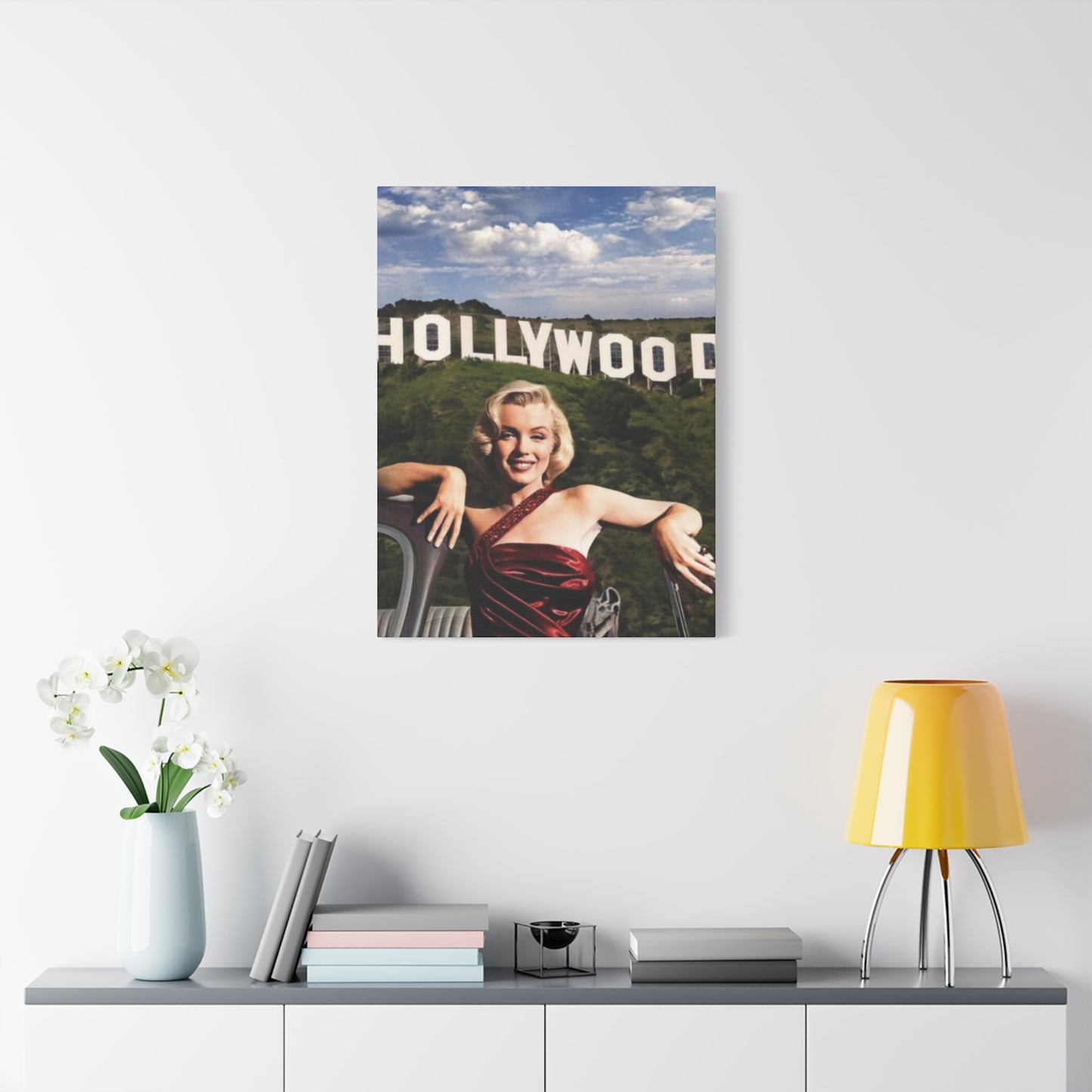 Marilyn Monroe In Hollywood Poster Wall Art & Canvas Prints