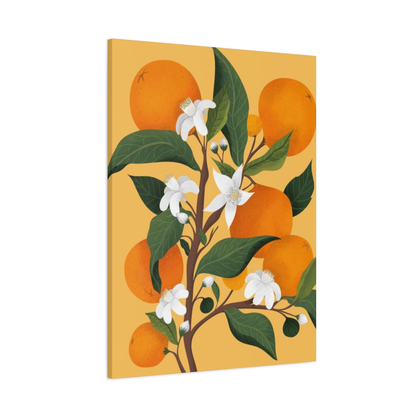 Orange Stem Wall Art & Canvas Prints