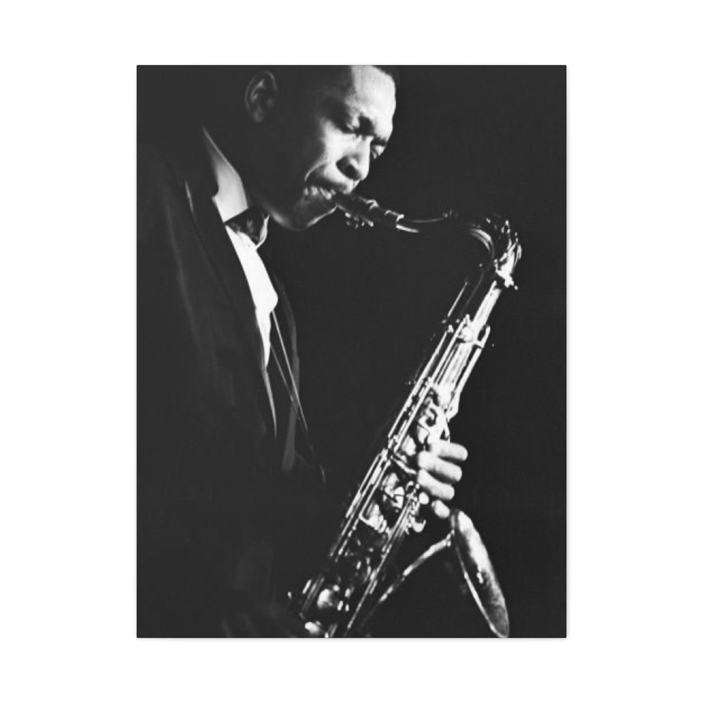 Black & White Jazz Music Artist Wall Art & Canvas Prints