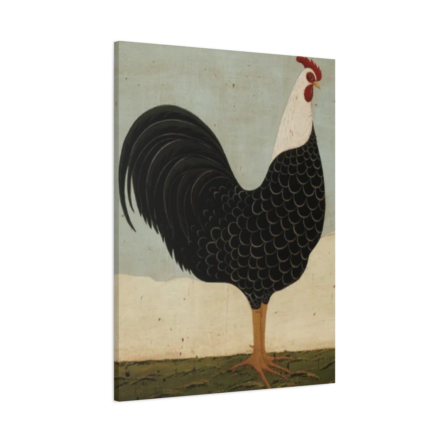 Black Chicken Kimble Warren Wall Art & Canvas Prints