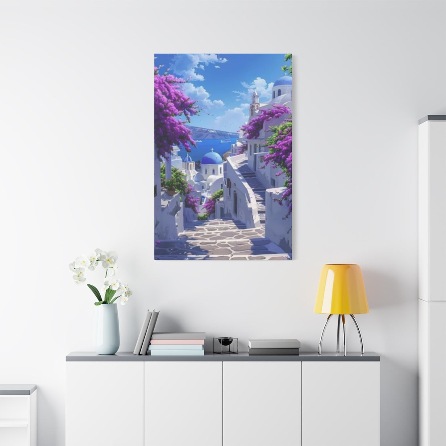 Greece Blossom Wall Art & Canvas Prints