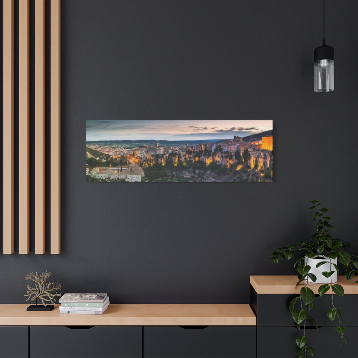 Cityscape From Mountain View Panoramas Wall Art & Canvas Prints