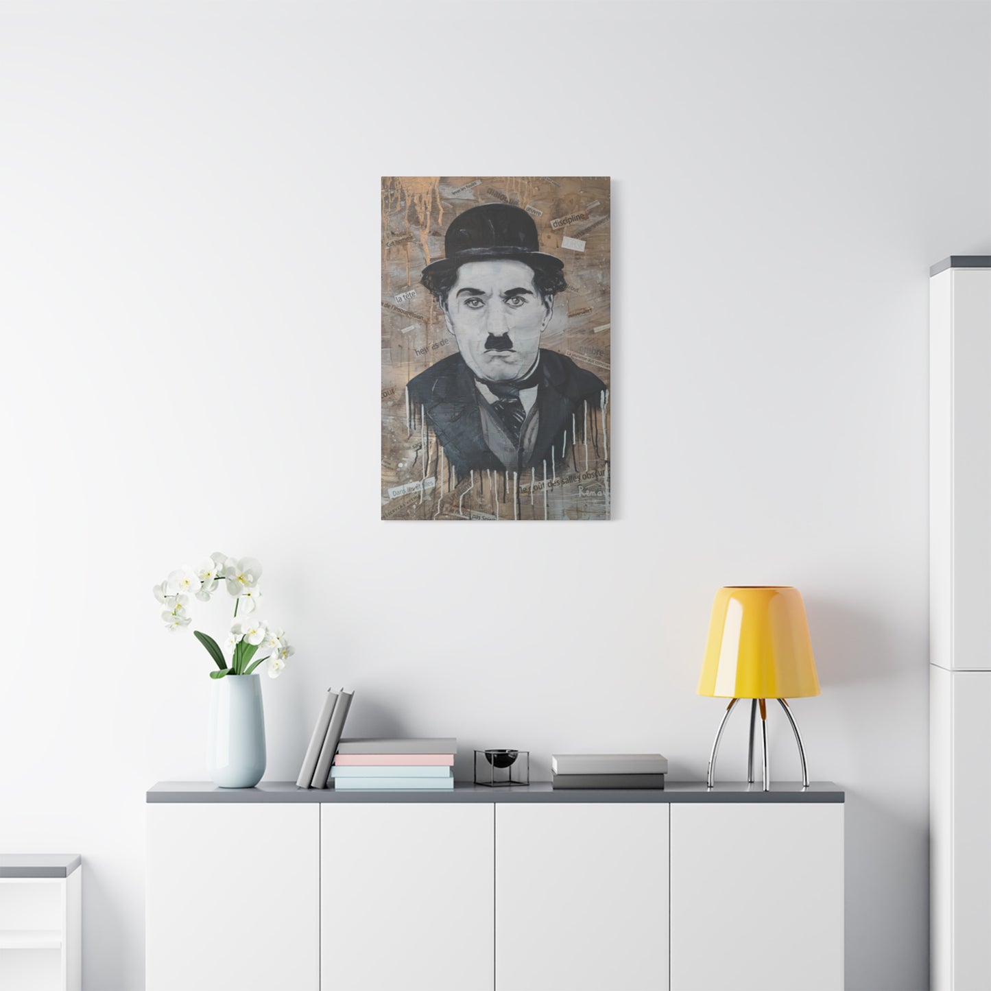 Charlie Chaplin Man Cave Decor Wall Art & Canvas Prints