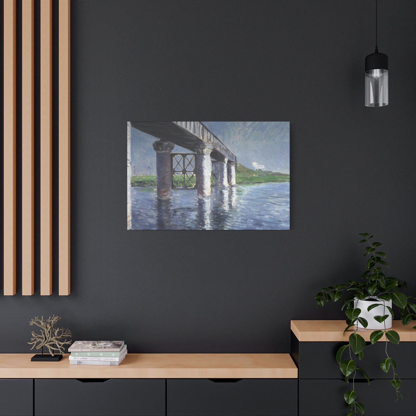 Gustav Bridge Painting Wall Art & Canvas Prints