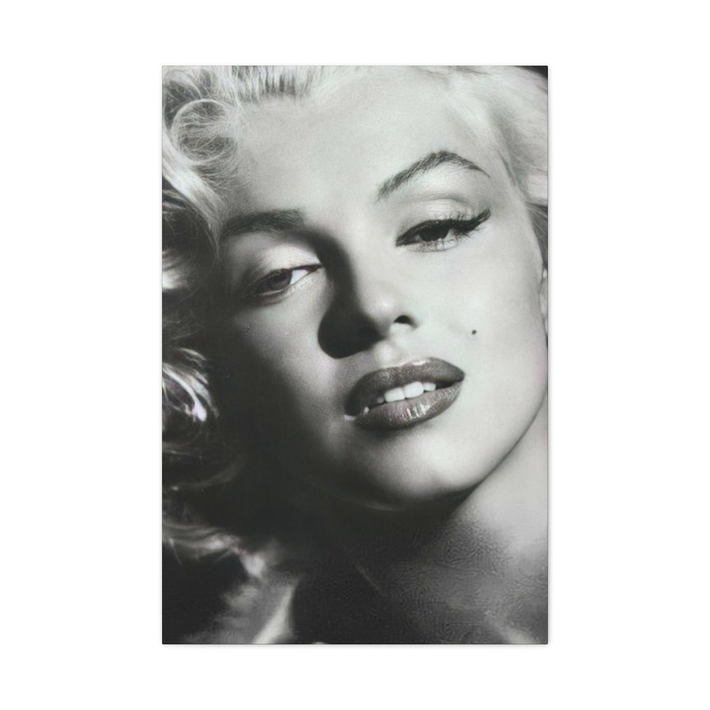 Monochrome Marilyn Monroe Beautiful Poster Wall Art & Canvas Prints