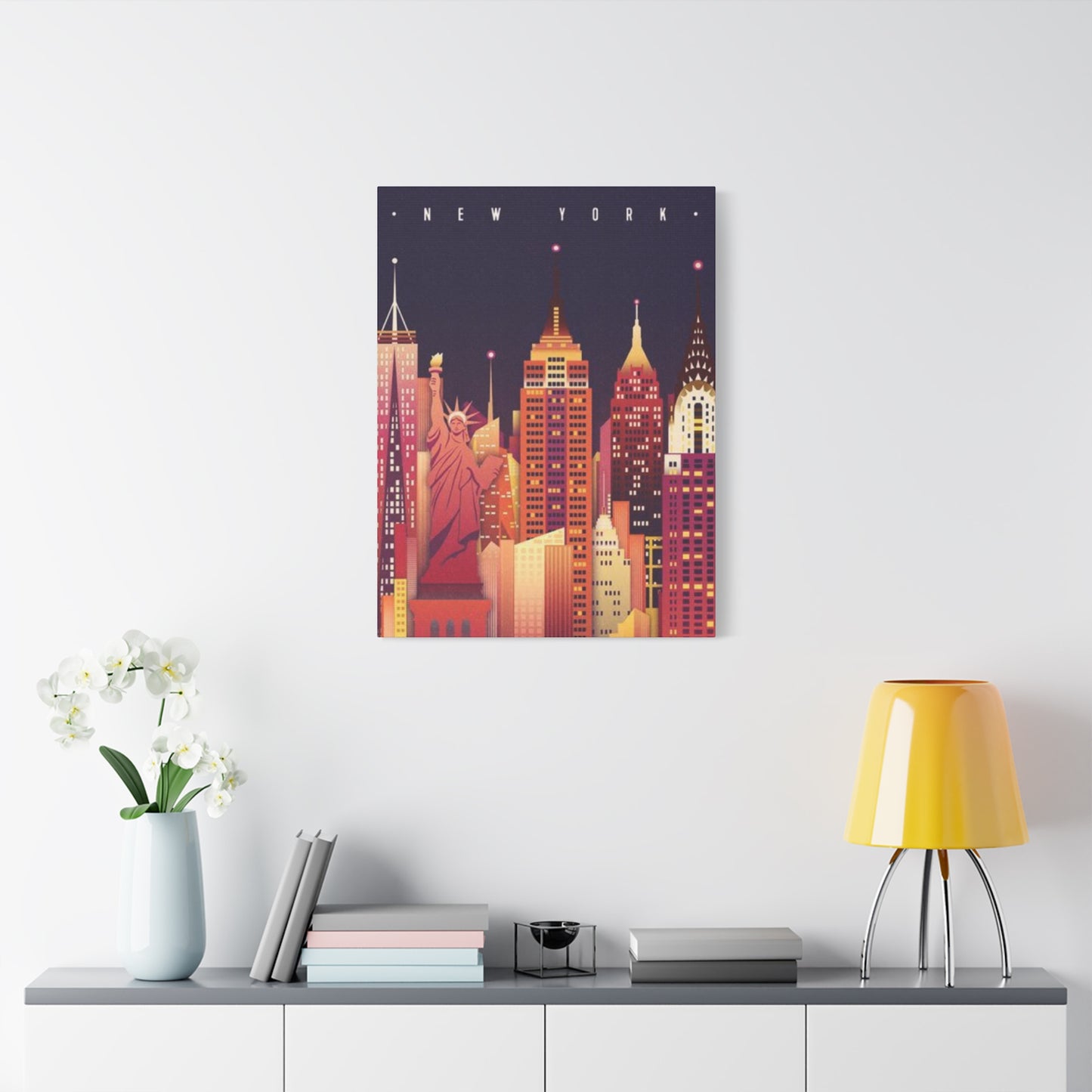 Streets Skyline Of New York City Wall Art & Canvas Prints