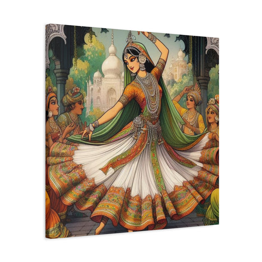 Indian Queen Dancing Wall Art & Canvas Prints