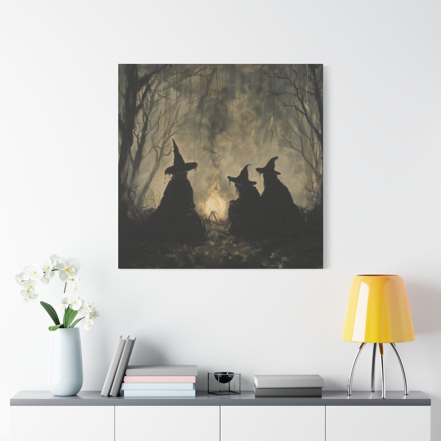 Witches Sitting Wall Art & Canvas Prints