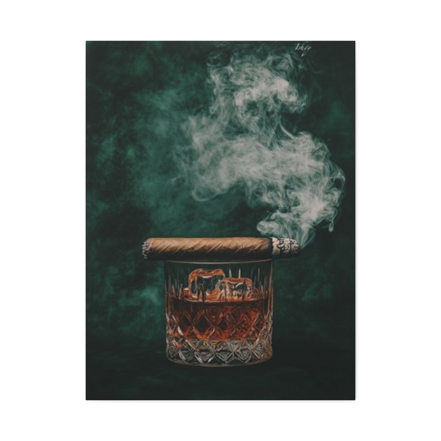 Smoking Cigarettes Man Cave Decor Wall Art & Canvas Prints