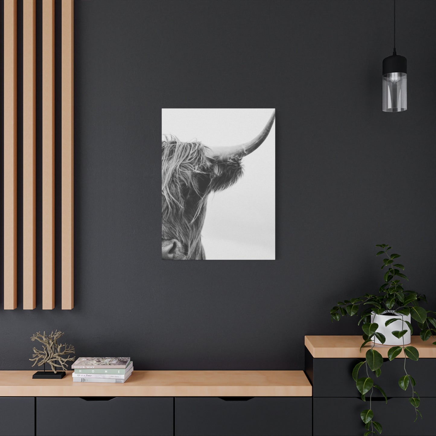 Wild Hairy Bull Longhorn Wall Art & Canvas Prints