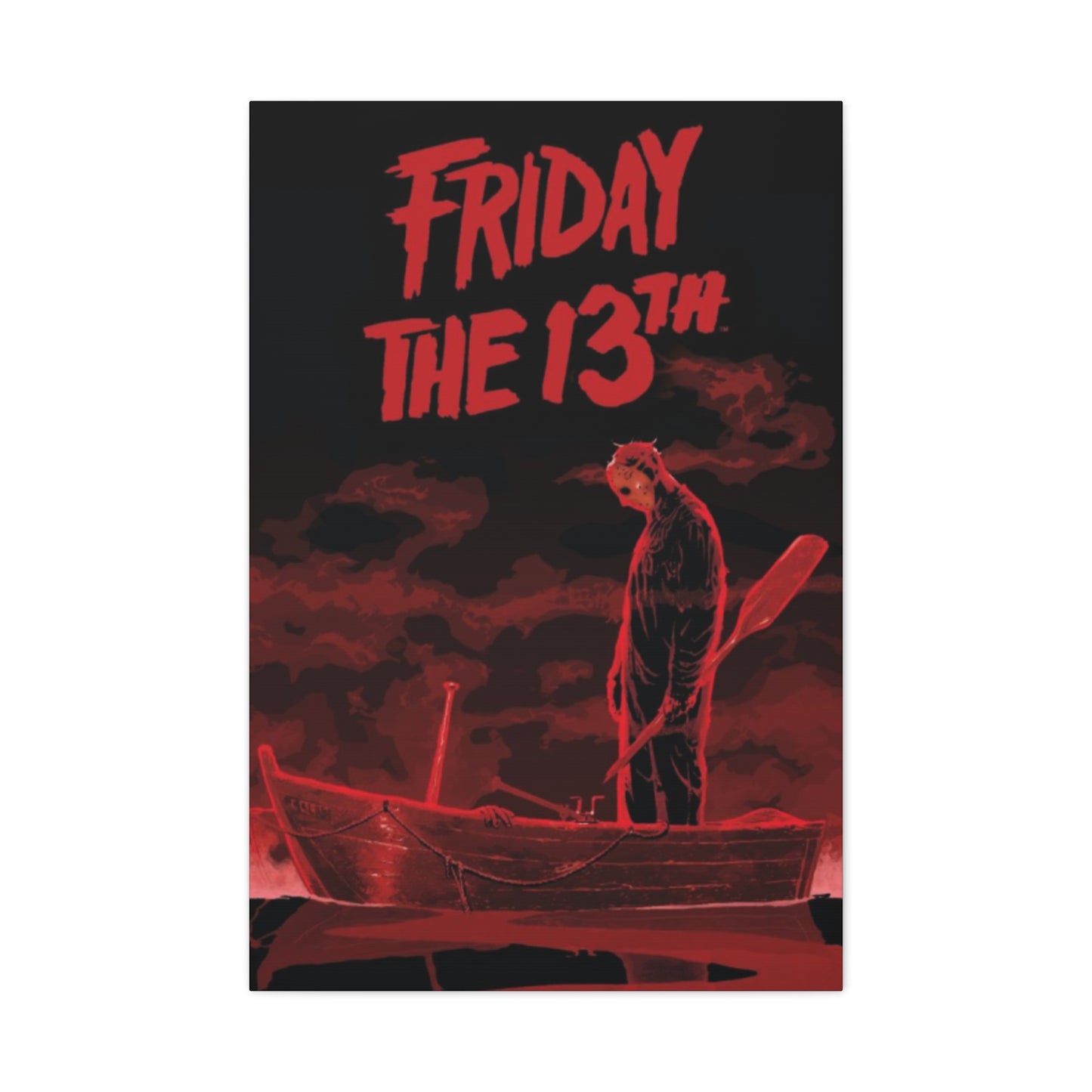 Friday The 13th Horror Movie Poster Wall Art & Canvas Prints