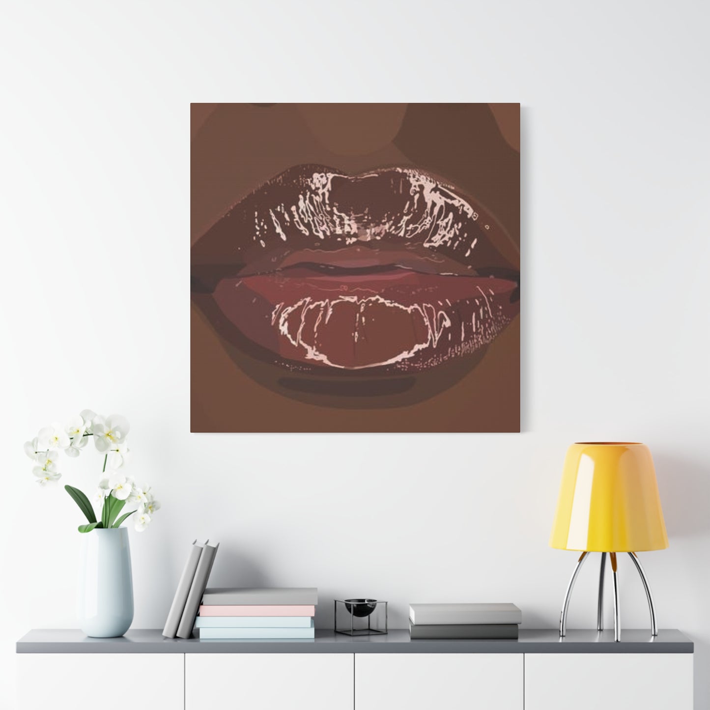 Dark Lips Wall Art & Canvas Prints