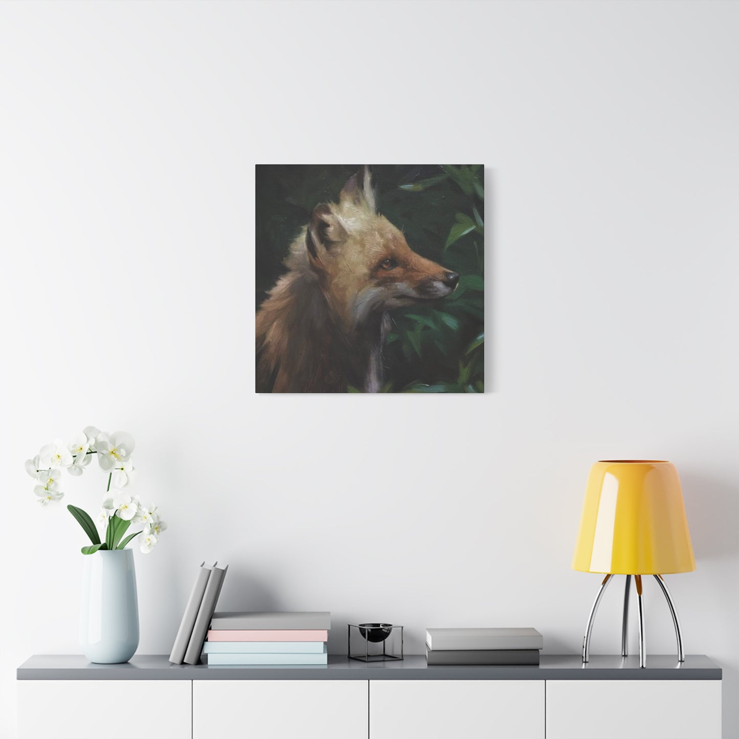 Little Baby Fox Wall Art & Canvas Prints