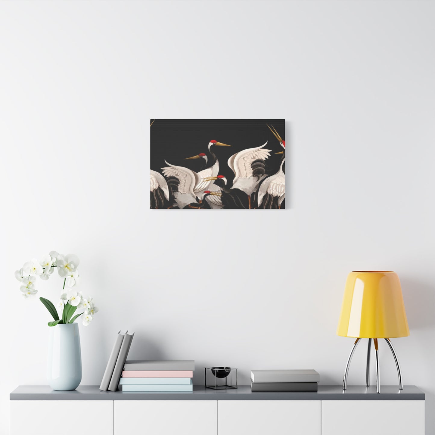 Heron Painting Wall Art & Canvas Prints