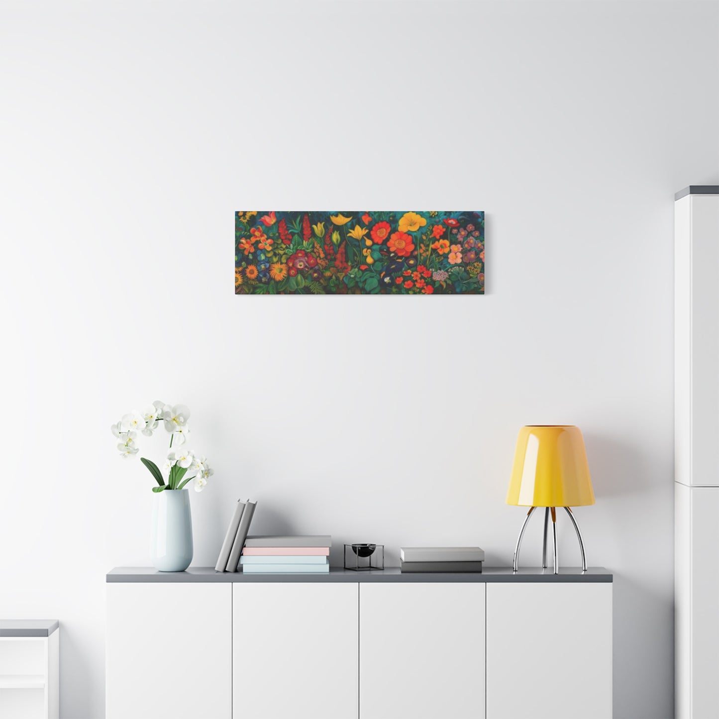 Flower Painting Panoramas Wall Art & Canvas Prints