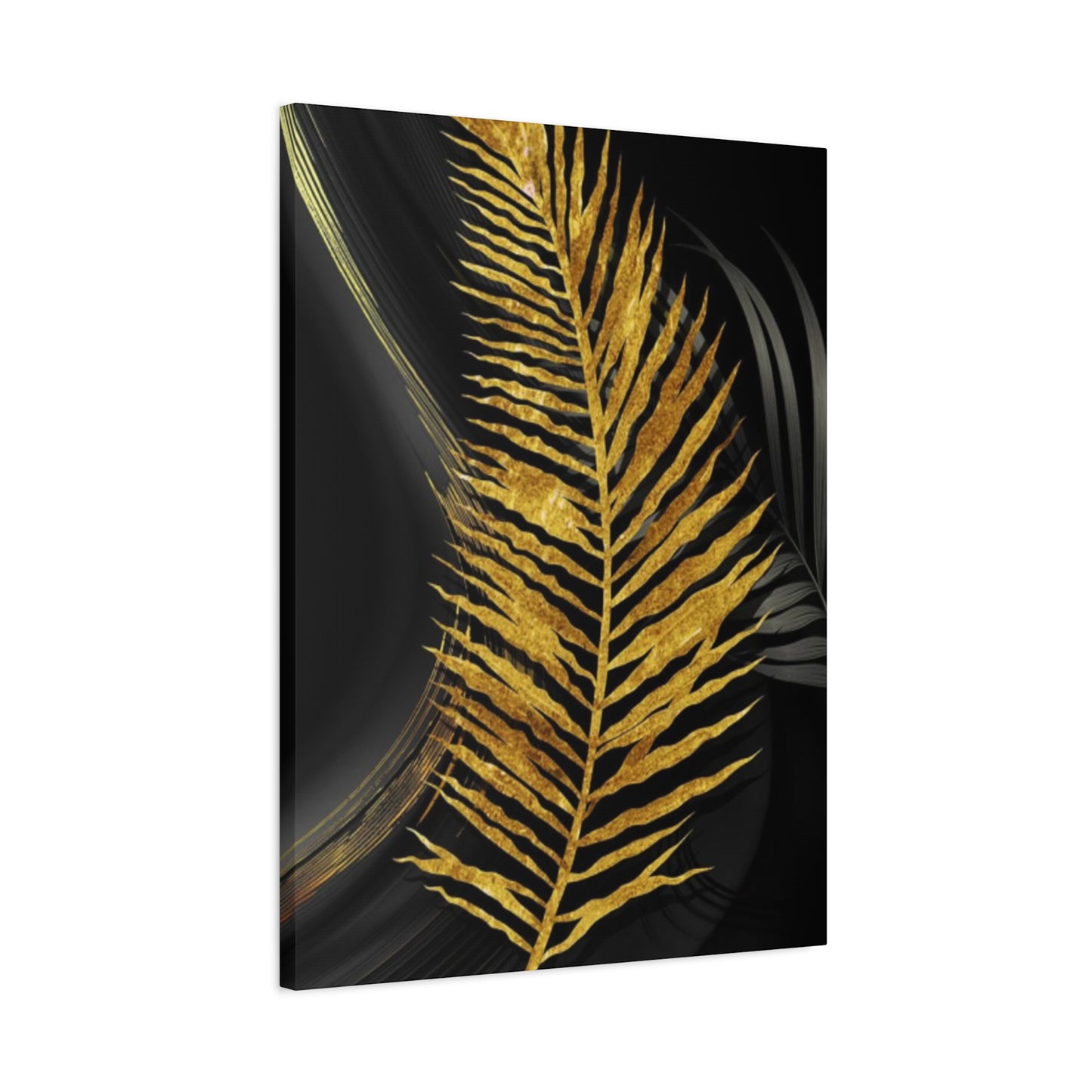 Golden Leaf Art Wall Art & Canvas Prints