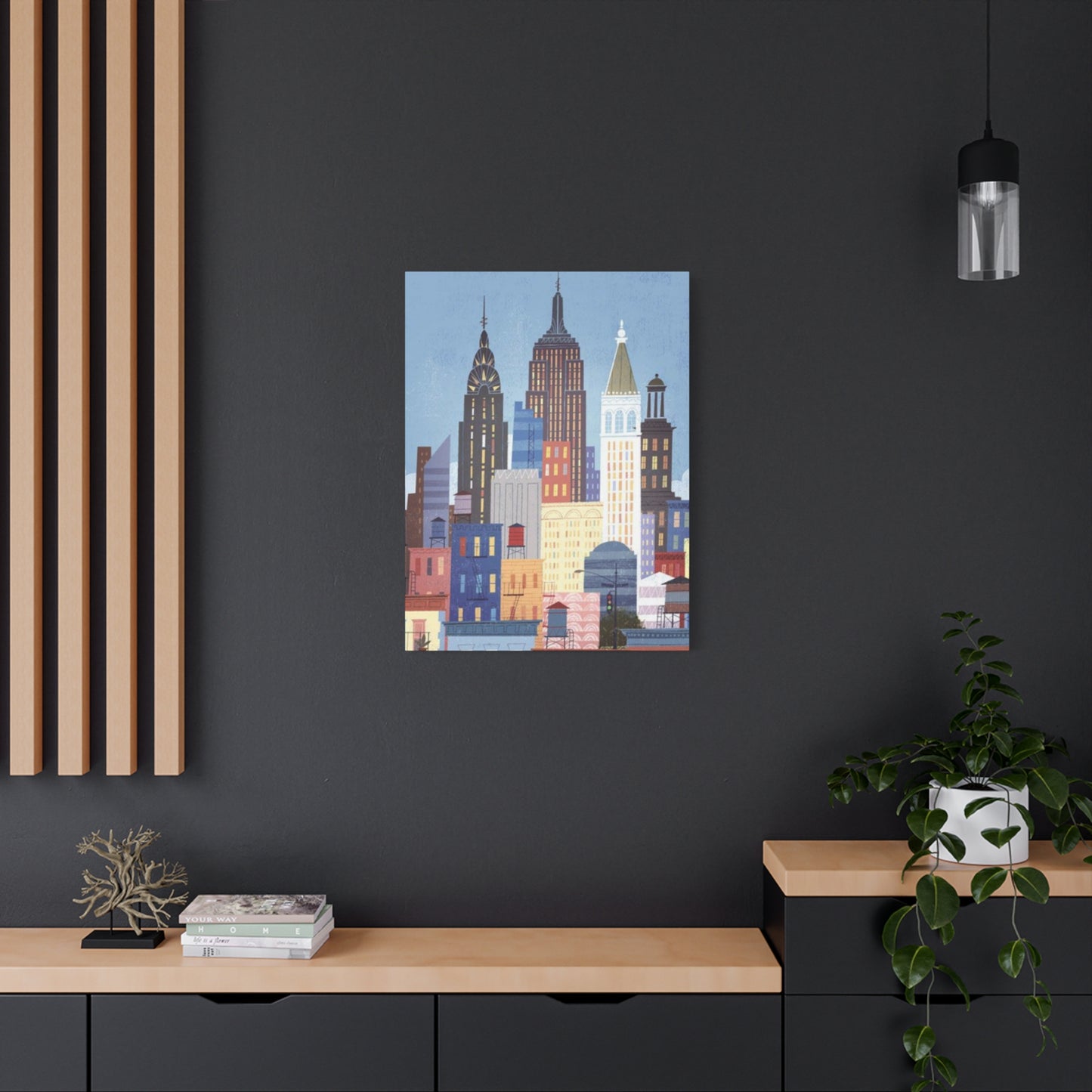 Manhattan Poster New York City Skyline Wall Art & Canvas Prints